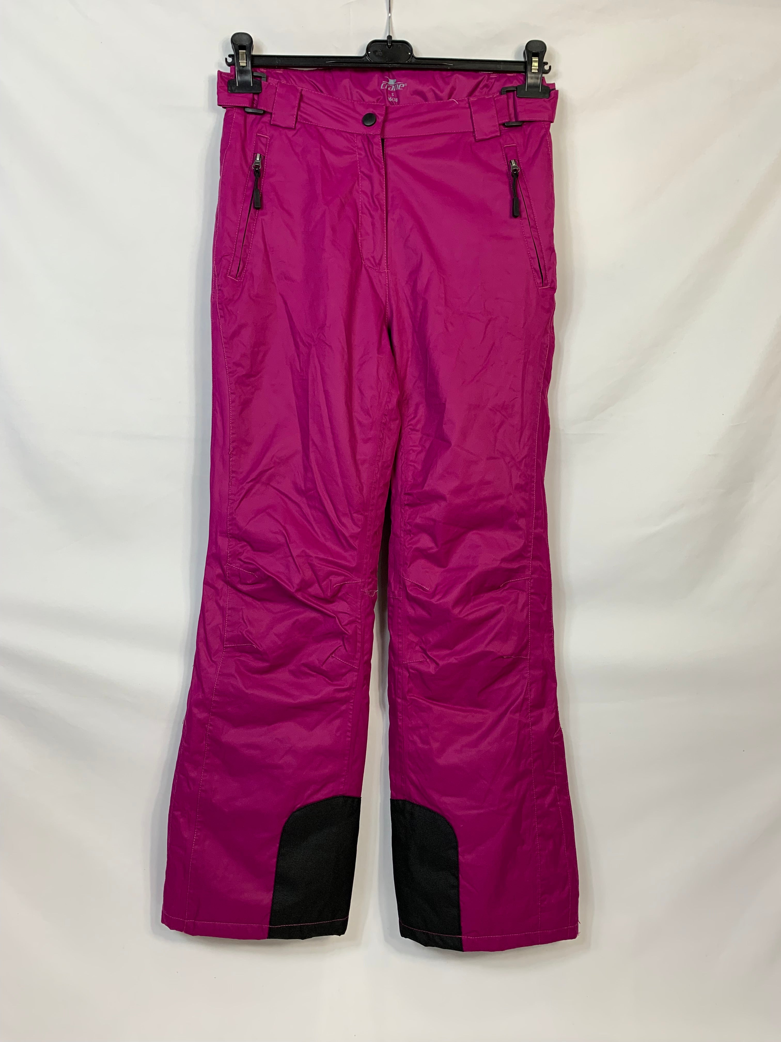 TAGLIA S - Pantalone crane viola